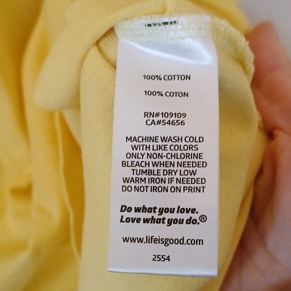 Life is good crusher tee black lab deck chairs - Picture 5 of 5